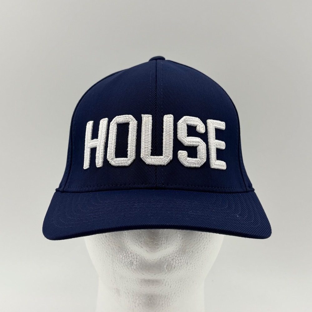G/FORE House Snapback Hat Mens OS Navy Blue Golf Cap Embroidery